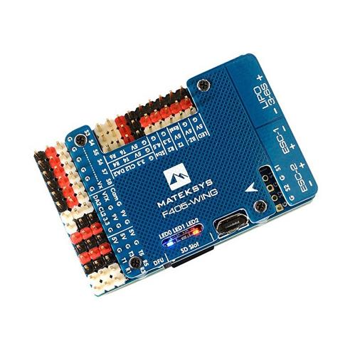 Matek F405-WING (New) STM32F405 Flight Controller Built-in OSD for RC Airplane Fixed Wing